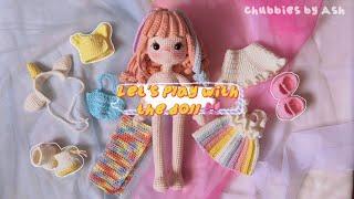 My favorite dolls to make  pattern by @green frog crochet  #crochet #crocheting #amigurumi