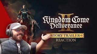 Reacting to KCD 2 Official Story Trailer - Kingdom Come Deliverance 2