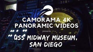 USS Midway Museum, San Diego || Camorama 4k Panoramic View