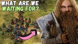 Troll or genius? Gimli rush strategy! | BFME1 Patch 2.22