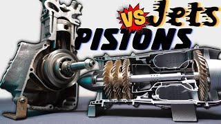 Appreciating The Beauty of Jet Engines by Juxtaposing Them Against Piston Engines