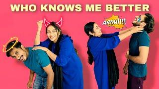 WHO KNOWS ME BETTER | SISTER VS BROTHERS  | TEAM AMIGOZ