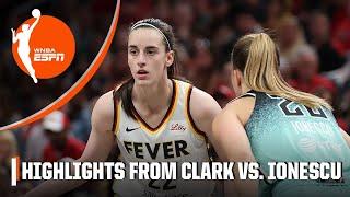 Sabrina Ionescu (23 PTS) vs. Caitlin Clark (18 PTS)  Liberty defeat Fever with final defensive stop
