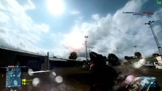 BF3 - Armoured Kill insane orb of death glitch mega kill Russian secret weapon!!