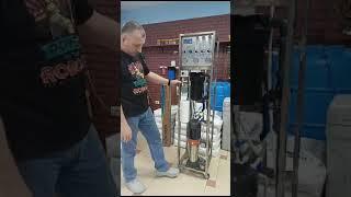 Компактный промышленный осмос 250л/час обзорное видео