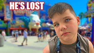 CALEB is LOST in Universal! Will WE FIND HIM?