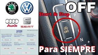  Cómo anular/desactivar el START STOP para SIEMPRE en  ● AUDI, SEAT, VOLKSWAGEN, SKODA  ●  VagCom ●