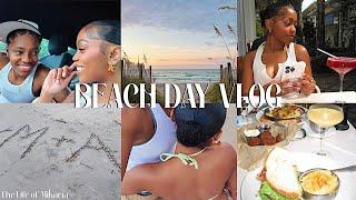 VLOGS: BEACH AND BRUNCH DATE! | blueberry grill, wrightsville beach, quality time, visiting babe!