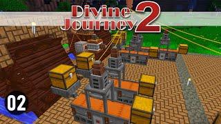 Divine Journey 2: Ep2 - Immersing Ourselves! Modded Minecraft