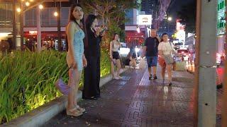 Night Walk on Bangkok Sukhumvit soi 4