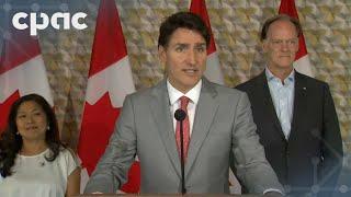 PM Justin Trudeau speaks with reporters in Vientiane, Laos – October 11, 2024