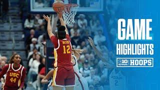 USC at UConn | Highlights  Big Ten Women's Basketball | 12/21/2024