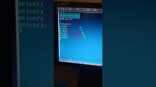 fun code to print a star pyramid simple code  #c_language #cprogramming #coding #coder #funny