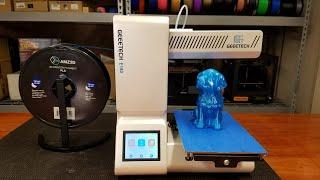 Unboxing and First Use Geeetech E180 3D Printer