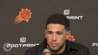 Devin Booker On Return From Injury, Loss Vs. Grizzlies, Losing Streak & Injuries & Gaining Ground