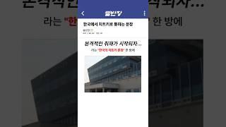 한국에서 치트키로 통하는 문장