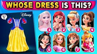 Guess Disney Characters by Their Dress  Tiny Disney Quiz 2025