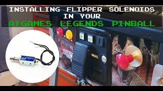 Installing Flipper Solenoids In Your AtGames Legends Pinball