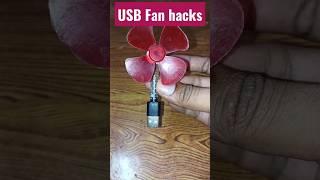 Usb Fan hacks | dc motar hacks | technical ankur #youtubeshorts #technicalankur #india #shorts