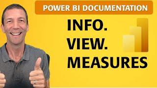 Power BI INFO.VIEW.MEASURES   - Share Measures with End Users