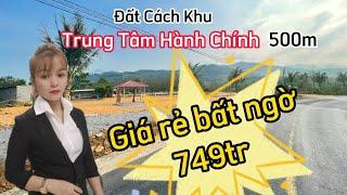 Đất Cách Khu Trung tâm hành chính mới của Huyện Diên Khánh 500m, giá rẻ bất ngờ 749tr