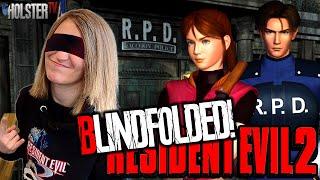 PLAYING RESIDENT EVIL 2 (1998) BLINDFOLDED! (PRACTICE) | FUN STREAM! |  LIVE