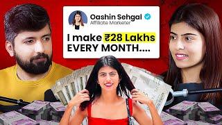 How She Makes ₹28 Lakh every Month!? | ft. Oashin Sehgal | ft. Namit Chawla | @talkswithnamit