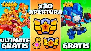 Apertura de 30 COFRES ESTELARES, Optimus Prime y Ultimate GRATIS en Squad Busters