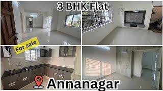 Exclusive 3 BHK Flat in Annanagar's Prime Areanear chinmaya school 