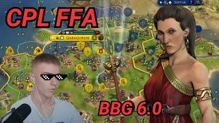 Civ 6 Competitive Multiplayer / CPL FFA/ BBG 6.0