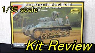 トライスター 1/35  1号戦車 A型 前期/後期( English Sub ) / panzer-meister Tristar German Panzer I Ausf.A early/late