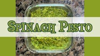 Spinach Pesto Recipe