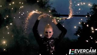 Тестовое видео высокоскоростная камера Evercam фейерверк