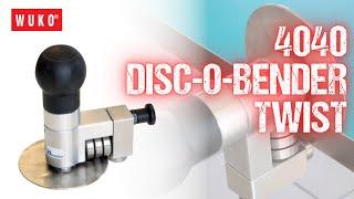 WUKO 4040 Disc-O-Bender Twist | Tool for Bending Sheet Metal