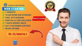 Choosing the Right Hosting Provider for Your Website | Only Rs 45/Monthly || Cheap Hosting Plan 2024