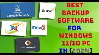 Top 5 Backup Software for Windows 11/10 PC in 2024