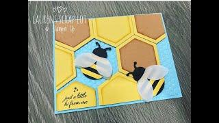 Creating A Bumblebee Card with Stampin Up's Hello Ladybug Bundle