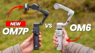 DJI OSMO MOBILE 7P vs OSMO MOBILE 6 | EVERYTHING NEW!