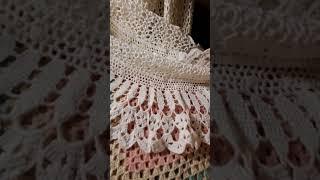 #вязаноеплатье #платьекрючком