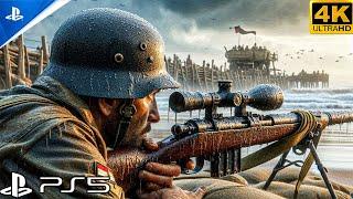 DESTROYING NAZI ARMY IN NORMANDY (PS5) Realistic ULTRA Graphics Gameplay [4K 60 FPS] Call of Duty