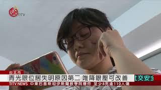 青光眼關懷協會 發表雙效合一眼藥水 2020-10-28 IPCF-TITV 原文會 原視新聞