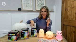 Globe Electric S/3 Halloween Color Changing Character Lights on QVC