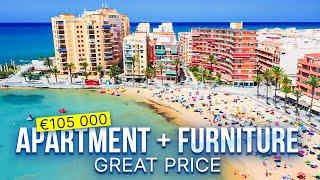 Unique opportunity! Cozy apartment € 105 000 in the exclusive area of ​​Playa del Cura, Torrevieja