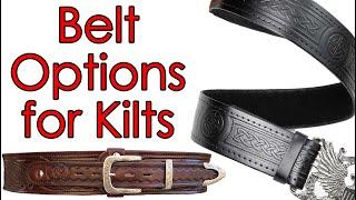 Belts That Look Cool with a Kilt