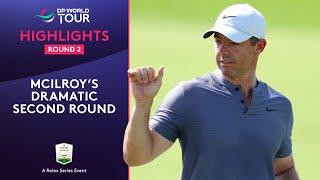 Rory McIlroy | Round 2 Highlights | 2024 Abu Dhabi HSBC Championship