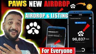 Paws airdrop update | Paws Telegram Airdrop| paws airdrop real or fake?