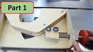 How to build a Table Saw with Simple Tools - Part 1: Blade Lift Mechanism