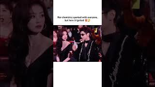 Bailu and Luo yunxi interaction in Weibo night 2025 #bailu #luoyunxi #cdrama #weibonight#2025#shorts