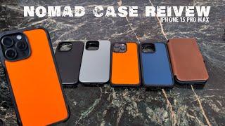 iPhone 15 Pro Max Nomad Case Review : Rugged and Refined Protection