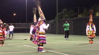 Allen Warner dancing at the gombey festival